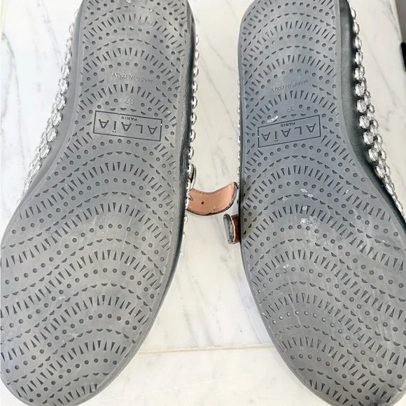 Alaia crystal embellished flats - Picture 4 of 5